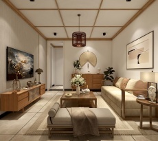 51m²舒适到骨子里的原木风